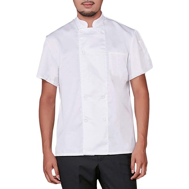 Chef Coat Men's Long Sleeves Unisex Women Chef Jacket Uniform