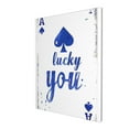 thumbnail image 3 of 12x16 inch Canvas Frameless Painting 'Lucky You' Slogan Ace Of Spades,Funny Poker Canvas Decor Accessory,Bedroom,Man Cave,Lounge,Hotels Wall Decor Hanging Picture,Gifts For Poker Enthusiast, 3 of 6