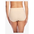 thumbnail image 4 of Comfort Choice Plus Size Cotton Spandex Comfort Waist Brief 2-Pack, 4 of 5