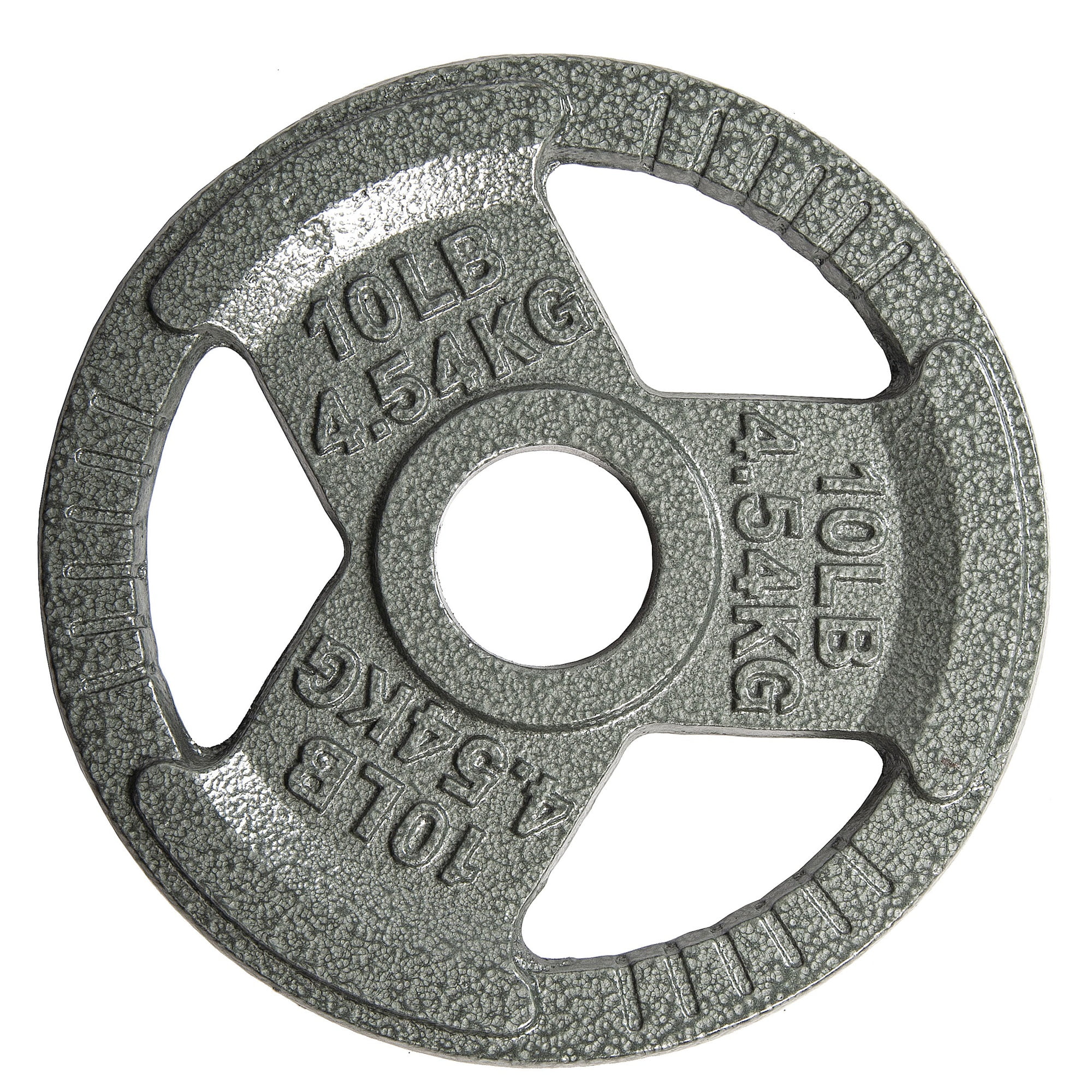 GIANNA 40lb 2-Inch Olympic Cast Iron Weight Plate, Durable, Rust-Resistant Strength Training Plates for Weightlifting, CrossFit, and Home Gym Workouts