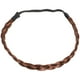 thumbnail image 1 of EeaseMX Diadema elástica trenzada de moda, trenzas clásicas, banda de pelo sintético, accesorio de belleza para mujer (marrón claro), 1 of 7