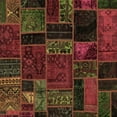 thumbnail image 1 of Ahgly Company Indoor Square Oriental Brown Modern Area Rugs, 7' Square, 1 of 4