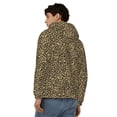 thumbnail image 4 of Kdxio Leopard1 Print Men Hoodies Casual Hoodies for Men with Zip Pockets Full Zip Long Sleeve Sweatshirt Sports Hooded Jacket-Small, 4 of 5