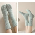 thumbnail image 4 of LKJYER Women Fuzzy Slipper Socks Winter Microfiber Soft Cozy Plush Fluffy Socks Warm Comfy Thermal Home Sleeping Socks, 4 of 7