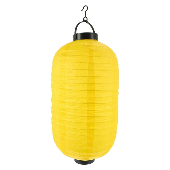 Raindrops  Japanese Lantern Fairy Lights Battery Operated Lanterns Outdoor Yellow