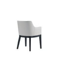 thumbnail image 4 of Manhattan Comfort Gansevoort 19.5" Faux Leather Dining Armchair in Light Gray, 4 of 8