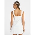 thumbnail image 3 of No Boundaries Ruffle Strap Mini Dress, Women's XXS-XXL, 3 of 5