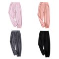 thumbnail image 2 of Toddlers And Little Girls Summer Thin Stretch Solid Color Multi-Color Sweatpants 2-10Y., 2 of 7