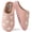 Specter-Pink, variant on BERANMEY Halloween Slippers for Women Perfect Soft Plush Comfy Warm Slip-On Cute Womens Slippers Indoor Fluffy House Slippers for Women and Men Non-slip Fuzzy Flat Slides