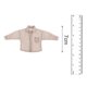 thumbnail image 4 of Camisa a escala 1/12, mini ropa, accesorios suaves y elegantes, atuendos casuales en miniatura para 6 Gris claro, 4 of 9