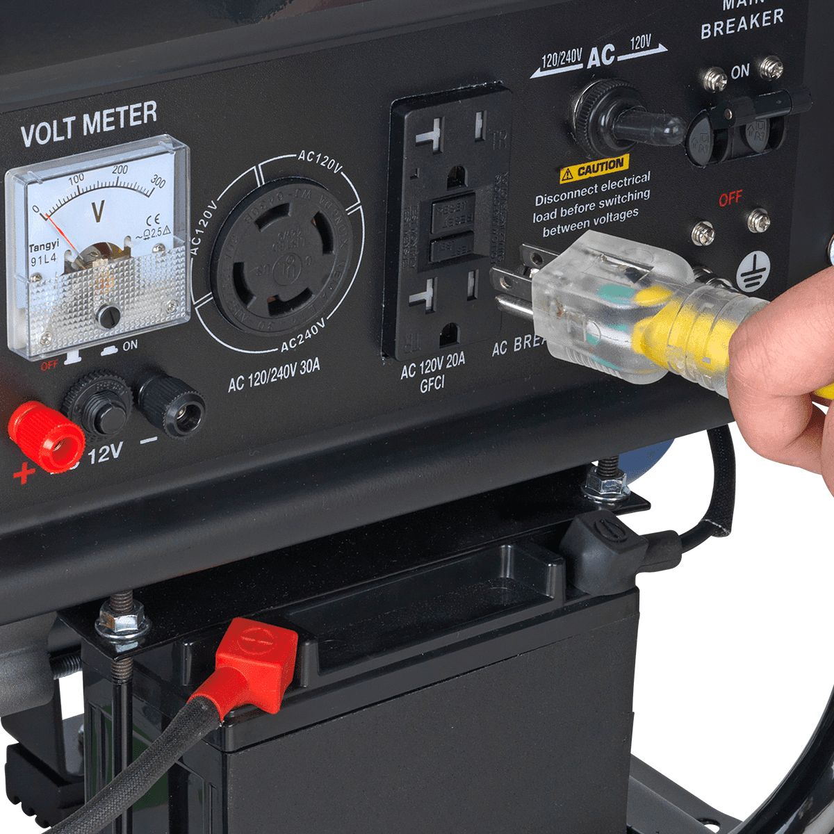 DuroMax XP4400E 4400 Watt 196cc 8 Hour RV Grade Gas Generator w/ Electric Start