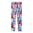thumbnail image 1 of 2-11T Girls Footless Skinny Leggings Kids Teen Girls Stretch Leggings Little and Big Girl Soft Printed Pants, 1 of 8