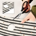 thumbnail image 6 of Yayeee Faucet Mat for Kitchen Sink 14.7" Diatomite Long Splash Guard Pad, Black Stripes, 2 Pack, 6 of 7