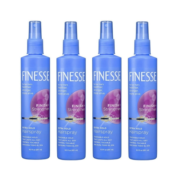 Finesse Finish & Strengthen, Extra Hold NonAerosol Hair Spray 8.5 oz