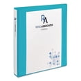 thumbnail image 2 of Durable View Binder With Durahinge And Slant Rings, 3 Rings, 1" Capacity, 11 X 8.5, Aqua | Bundle of 5 Each, 2 of 7