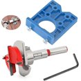 thumbnail image 1 of 35mm Hinge Jig Drill Bits Sets Door Hinge Hole Saw Cutter Concealed Hinge Jig With Forstner Bits Positioner For Cabinet Hinge And Mounting Plate, 1 of 5