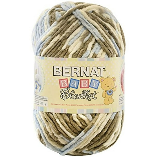 Bernat Baby Blanket Yarn (6) Super Bulky Gauge 10.5 oz Little
