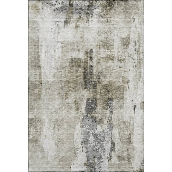 Dalyn Rugs Premium Machine Washable Mayfield AMF1076 Taupe 5' x 7'6" Rug