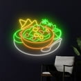 thumbnail image 3 of Handmadetneonsign Guacamole Nachos Neon Sign, Mexico Chip Neon Light, Nachos Neon Sign, Salsa Neon, 3 of 5