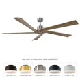 thumbnail image 4 of 70 inch 5 Blade Ceiling Fan-Burnished Brass Finish Bailey Street Home 96-Bel-4490042, 4 of 10