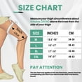 thumbnail image 2 of JIUFENTIAN Copper Knee Brace with Straps Compression Knee Support Sleeves for Women Men Arthritis Knee Pain Relief,Working, Running, Weightlifting, 2 of 6