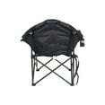 thumbnail image 4 of Faulkner Camping Chair 49570H Big Dog; Bucket Chair; 300 Pound Weight Capacity; Foldable; Black; 3/4 Inch Steel Tubing With Polyester Padding/Polyester Fabric; Without Headrest; With Carry Bag, 4 of 8