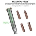 thumbnail image 6 of FANAUE 10-in-1 Titanium EDC Screwdriver Set with Magnetic S2 Steel Bits - Portable Multi-Torque Tool for DIY, 6 of 11