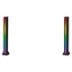 thumbnail image 2 of Advancent Hogar Sala de estar Dormitorio RGB Luz recargable Juegos Control de sonido Lámpara inalámbrica Tipo-c Accesorio de iluminación de 32 Cuentas Negro 2Conjunto, 2 of 6