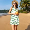 thumbnail image 3 of Disketp St. Patrick's Day rainbows para Vestido sin Mangas para Mujeres, Vestidos de Verano para Mujeres, Casual y Holgado para la Playa, 3 of 7