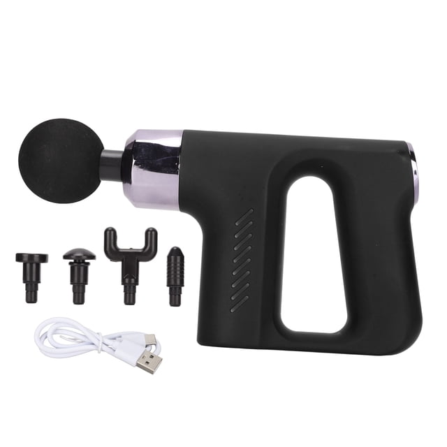 Muscle Massager, Electric Portable Therapy Massager Fitness For Home For Neck Black
