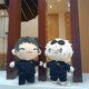 thumbnail image 2 of Nuevo juguete de peluche de marioneta de mano Jujutsu Kaisen, lindos muñecos de almohada de Gojo y Geto de peluche suave para niños, regalo de cumpleaños y Navidad, 2 of 5