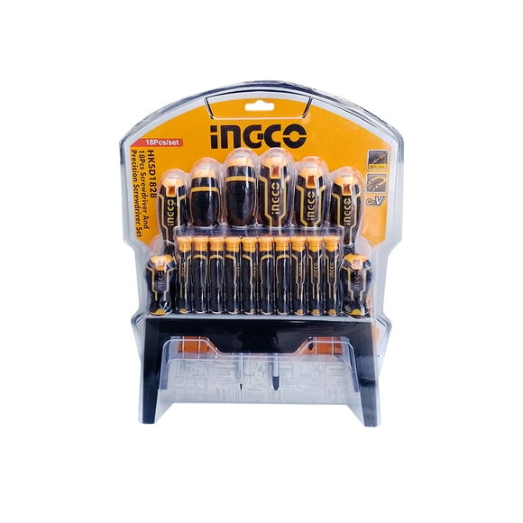 DESARMADOR SET 18 PZS INGCO
