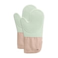 thumbnail image 1 of Guantes De Horno De Silicona Resistentes Al Calor 8pcs Lab.G, Verde, 1 of 5