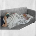 thumbnail image 6 of 1st Birthday Soft Flannel Fleece Throw Blanket, First Birthday Surprise Cake Candle Sketchy Cartoon Owl Image, Cozy Plush for Indoor and Outdoor Use, 70" x 90", Brown Hot Pink and Pink, by Ambesonne, 6 of 6