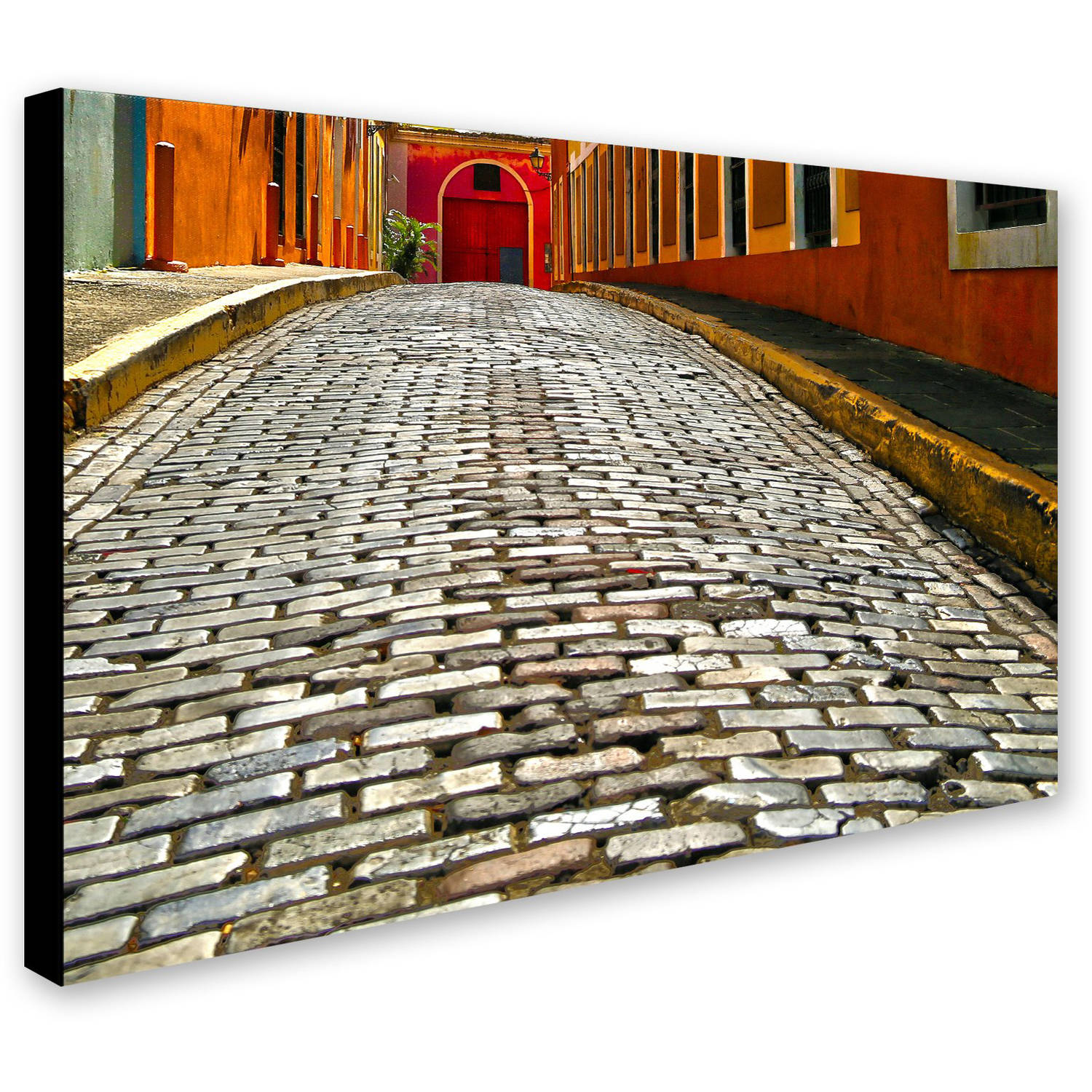 Trademark Fine Art "Old San Juan 14" Canvas Art by CATeyes