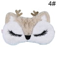 thumbnail image 2 of Animal Sleeping Mask Fashion Nap Eye Cover Cartoon Sleep Mask Plush Eye Mask, 2 of 10