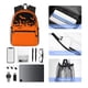 thumbnail image 4 of Easygdp Halloween With Black Bats Mochila Casual para Portátil, Mochila para Escuela, Viajes, Negocios, 4 of 6