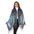 thumbnail image 3 of FORMRS Womens Scarf Winter Soft Long Big Warm Shawls Wrap Tassel Scarves, Crystal Moon, 3 of 9