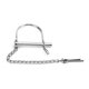 thumbnail image 3 of Pasador de acoplamiento de seguridad Pasador de arco redondo Bloqueo de cable de remolque Bloqueo deCerradura de pasador de seguridad para coche, anticorrosión de pestillo de alambre de remolques para, 3 of 8