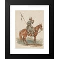 thumbnail image 2 of Piotr Michałowski 19x24 Black Modern Framed Museum Art Print Titled - Soldier of Volhynia Cavalry in 1831 (1840), 2 of 5