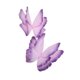 thumbnail image 4 of 2 piezas decoraciones artificiales de mariposa suministros de mariposa artificial para fiestas creativas decorativas para la casa de la casa de la boda violeta, 4 of 8