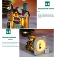 thumbnail image 6 of Luckychoice Christmas Resin Snow Village with Warm White LED Light, 6 of 6