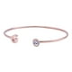 thumbnail image 2 of Pulsera Mujer Inicial Letra LuckyLy, Acero Inoxidable y Zirconia Cúbica, Modelo Sonia rosa UNITALLA, 2 of 8