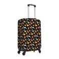 thumbnail image 3 of Balery Luggage Cover Flowe Rooster Print Suitcase Covers for Luggage Elastic Washable Suitcase Protector Fits 18-32 Inch Luggage-, 3 of 9