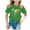 Z1 Green, variant on Curuila Kid Girls Tops Cartoon Print Crew Neck Short Sleeve Tee Summer Casual Loose T Shirt Blue Size 6-8 Years
