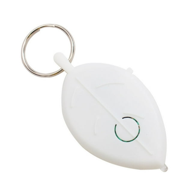 Key Locator Device: ABS Material, Whistle-Activated, LED Torch, 4 Colors, with Chain Ring and Installed Battery