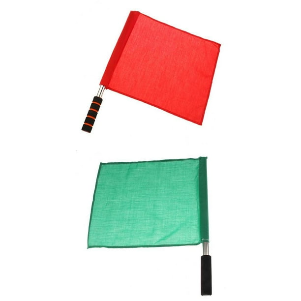 Referee Professional Referee Linesman Flags, Signal for Hockey Rugby Football Soccer Accessories