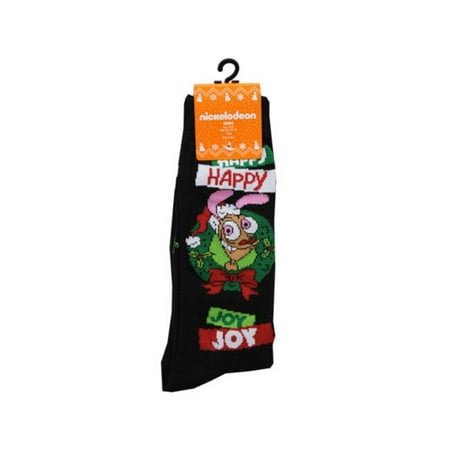 

Kole Imports AB312-56 Mens Nickelodeon Ren & Stimpy Crew Socks - Size 10 - 13 - Pack of 56