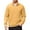 Orange#28, variant on Evdexr Quarter Zip Sweatshirt Mens Mock Neck Pullover Winter Stand Collar Polo Tops Long Sleeve Chest Pockets Gym Shirts Oversized Warm Shirt Black 2XL