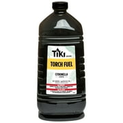 TIKI Citronella Torch Fuel, 128 oz – Easy Pour, Long-Lasting Outdoor Lamp Oil with Citronella & Lemongrass for Torches & Tabletop Use in Patio, Garden & Backyard